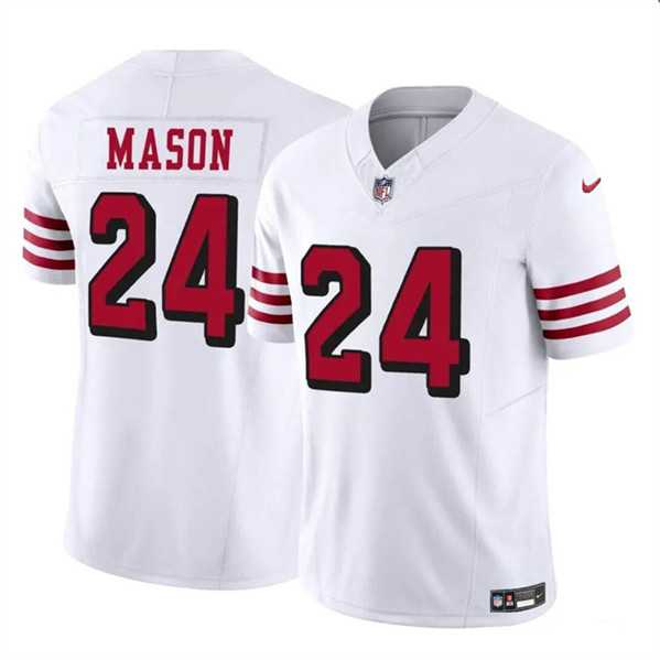 Men & Women & Youth San Francisco 49ers #24 Jordan Mason New White 2023 F.U.S.E. Football Stitched Jersey,We sell and wholesale Men & Women & Youth San Francisco 49ers #24 Jordan Mason New White 2023 F.U.S.E. Football Stitched Jersey on line form chian!